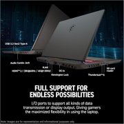MSI Vector 16 HX AI Gaming Laptop, Intel Ultra 7-255HX, 16 GB DDR5 RAM, 1 TB PCIe SSD, 16” FHD+ (1920x1200) 144Hz Display, Nvidia G-Force RTX 5070Ti, 24 Zone RGB Keyboard, W11 Home, Cosmo Gray