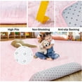 thumbnail image 6 of TWINNIS Shag Area Rug,9'x12'Soft Fluffy Area Rugs for Living Room Bedroom Kids Room Decor Carpet,Pink, 6 of 6