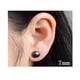 thumbnail image 5 of Aretes Perla Cultivada Negra Natural y Oro 14k GREG J.M. Clásico, 5 of 5