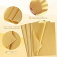 thumbnail image 3 of Papel de seda Woric Gold, 160 hojas, 35 x 50 cm, para bolsas de regalo, 3 of 7