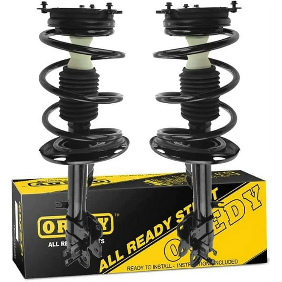 OREDY Front Pair Struts & Coil Spring Assembly for 2009 2010 2011 2012 2013 2014 Nissan Murano - 172607 172606