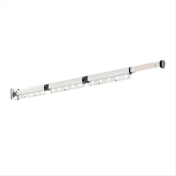 Rejilla para Secado de Ropa Retráctil Rejilla para Secado de Ropa Rejilla para Colgar Ropa Plegable Retráctil Montada en la Pared para Ahorrar Espacio,B