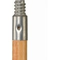 thumbnail image 5 of Soro Essentials- 60" Pole Wood Broom Handle with Metal Threaded Tip- Wood Broom Stick Pole with Metal Tip Wood Handle for Floor Cleaning Sweeping in Home Office, 5 of 5
