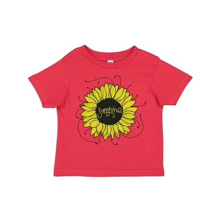 

Inktastic Sunshine Featuring a Yellow Sunflower Gift Toddler Boy or Toddler Girl T-Shirt