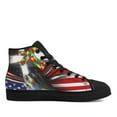 thumbnail image 2 of Autism Awareness Cross High Top Canvas Shoes Sneakers Black Size 4.5, 2 of 7