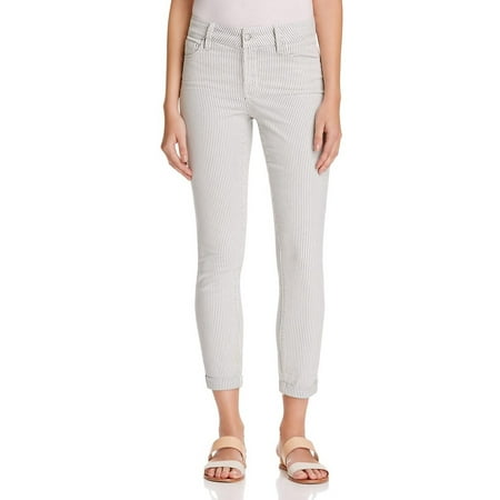 NYDJ - NYDJ Womens Petites Pinstripe Slimming Fit Ankle Jeans - Walmart.com