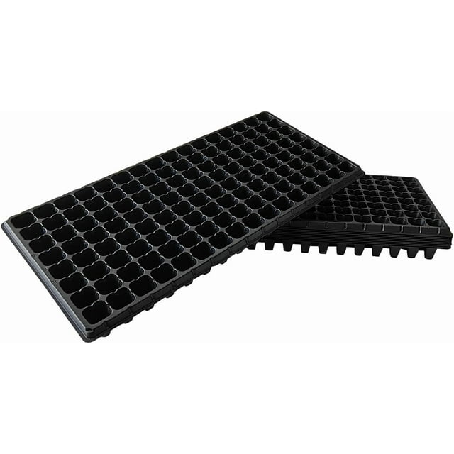 Cell Thick Durable Flats Vegetable Fruit Seeds Seedling Plastic Plug Farmer Nursery Trays Roots