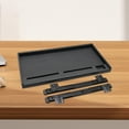 thumbnail image 6 of figatia under Desk PC Keyboard Drawer Tray Desktop Extender Replacement Saving Space Push and Pull Smooth 51.5x27cm Keyboard Organizer Black 35mm W Rail, 6 of 8