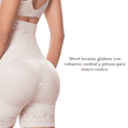 thumbnail image 4 of Short Levanta Pompa, Faja Colombiana Invisible para Mujer. Marca Velvet, 100% Colombiano. Beige M, 4 of 7