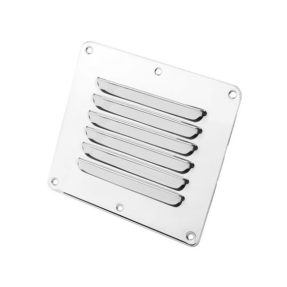 Ourlova Marine Square Air Vent Louver 316 Stainless Steel Ventilator Grill Cover For Boats Marine Yacht Caravan Air Vent Louver
