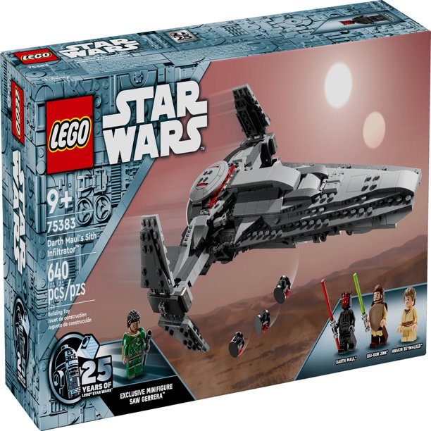 LEGO Star Wars Sith Ship 75383 - Early childhood STEM - Walmart