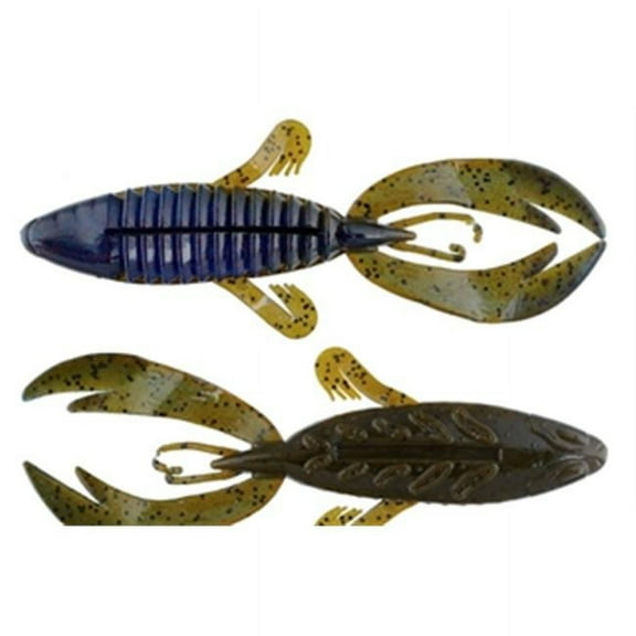 Big Bite Baits 4RFF-27 4 in. Rojas Fighting Frog, Confusion - Pack of 7