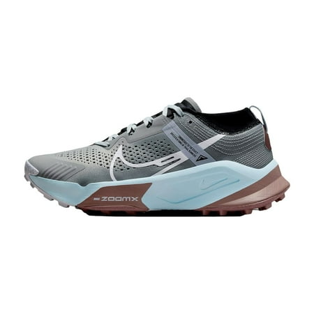 Nike ZoomX Zegama Trail Light Smoke Grey/White-Black DH0625-005 Women's Size 7.5