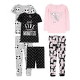 thumbnail image 1 of Set de pijama Simple Joys de Carter's Girls, 6 piezas, 2T, 1 of 1
