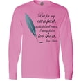 thumbnail image 3 of Inktastic Jane Austen Book Quote Long Sleeve T-Shirt, 3 of 5