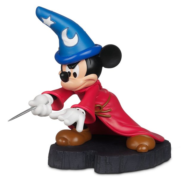 sorcerer mickey garden statue