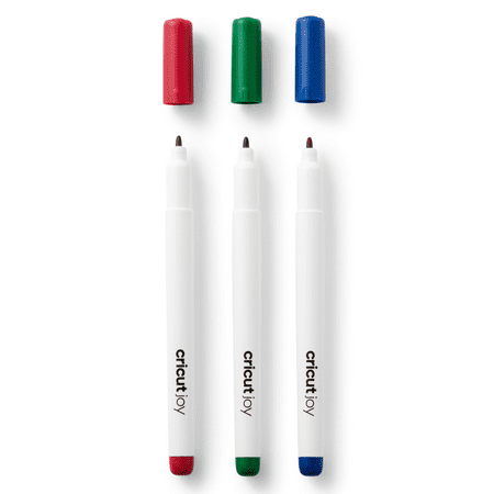 UPC: 0093573638114 | Cricut Joy Permanent Markers 1.0 mm  Red/Green/Blue (3 count)