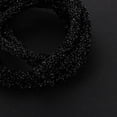thumbnail image 3 of 1 rollo de tubos de resina con diamantes para joyería, redondos y encantadores, color negro, 3 of 8