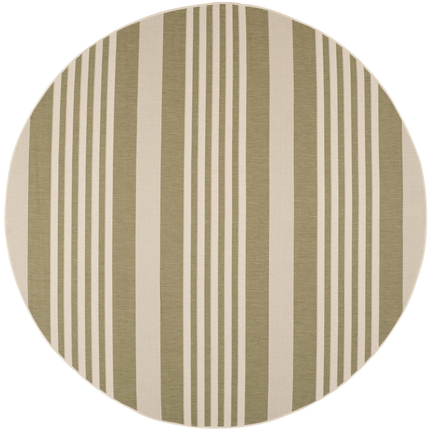 Safavieh Courtyard Caroline Striped Indoor/Outdoor Area Rug or Runner