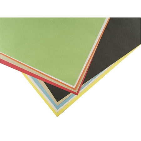 Light-Weight Tagboard, 22-1/2 x 28-1/2 Inches, Assorted Colors, Pack of 100