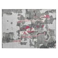thumbnail image 2 of Addison Rugs Chantille Indoor/Outdoor Transitional Abstract Gray Washable Rectangle Rug, 1'8" x 2'6", 2 of 6