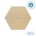 thumbnail image 3 of Unfinished Wooden Hexagon Blanks 14-inch, Pack of 1 Hexagon Cutouts for Craft Wood Shapes and Honeycomb Decoration, by Woodpeckers, 3 of 6