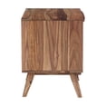 thumbnail image 4 of Porter Designs Fusion Solid Sheesham Wood Nightstand - Light Brown, 4 of 9