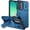Blue, variant on Asuwish Magnetic, Kickstand, Slide Camera Cover TPU, Plastic, Metal Hard Shell Fashion Cell Phone Case for Samsung A26/A17, Blue