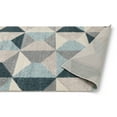 thumbnail image 2 of Yara Scandanavian Abstract Geometric Blue, Ivory, Grey Yellow Area Rug 5x7 (5'3" x 7'3"), 2 of 6