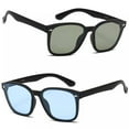 thumbnail image 2 of Men's Women's Sunglasses Light Large Round Retro Classic Fashion Shades Vintage, 2 of 6