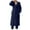 Navy, variant on Gnurob on Sale Mens Robe with Hood, Plush Fleece Hooded Pajamas Men's Long Bathrobe with Belt, Big and Tall Bath Robe for Men Winter Warm Bathrobes Pocketed Sleepwear Clearance,Beige,Large