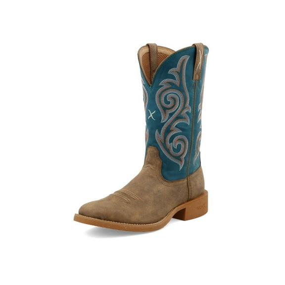 Twisted X Western Boots Womens Tech X 10 C Bomber Stormy Blue WXTR001