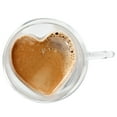 thumbnail image 3 of Safdie & Co. Premium Barista Glass Coffee Mugs with Handle, Transparent Tea Glasses for Hot/Cold Beverages, Perfect Design for Americano, Cappuccinos, Latte or Macchiato, Tea and Beverage 2 Pieces, 3 of 4