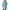 Light Blue, variant on ATOYSOY Raincoat Women Windproof Long Hooded Trench Coats Lined Windbreaker Travel Jacket Green L