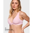 thumbnail image 4 of Bralette INLYRIC Inbarely Soft Escote Profundo Sin Aros Rosa XL, 4 of 6