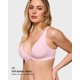 thumbnail image 4 of Bralette INLYRIC Inbarely Soft Escote Profundo Sin Aros Rosa XL, 4 of 6