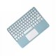thumbnail image 1 of Teclado inalámbrico con panel táctil para tableta, compatible con Bluetooth, Xiaomi Pad 5, iPad Air 4, 2 Pro, 1 of 5