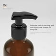 thumbnail image 2 of 400 ml PET plastic soap dispensers package with a black cooking bath pump, 2 of 5