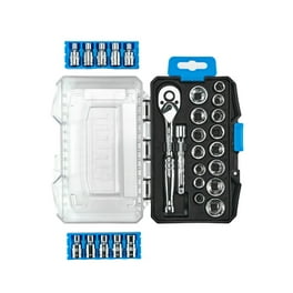 Hyper Tough 107 Piece 1/4, 3/8, 1/2 inch Drive Socket Set