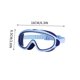 thumbnail image 3 of Gafas de Natación para Niños - Estilo Máscara de Natación de Marco Grande, Antivaho Impermeable con Protección UV, Vista Panorámica de 180°, Correa Ajustable, Edades 6-14, Niños y Niñas, 3 of 5