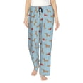 thumbnail image 1 of Balery Dachshund Dog Pantalones de pijama para mujer, pijamas ultraligeros, pantalones de estar por casa-Small, 1 of 6