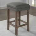 thumbnail image 5 of Furniture of America Sabana Wood 4-Piece Counter Height Dining Set in Gray, 5 of 7