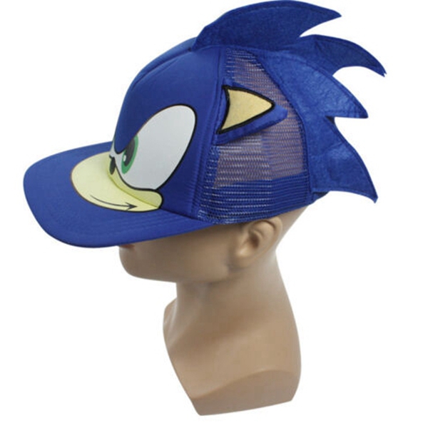 Sonic The Hedgehog Cosplay Blue Sun Hat 