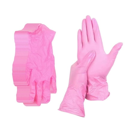 

100x Powder Free Disposable Gloves Latex Free Waterproof Disposable Housework Gloves for Industrial Office Caterers Kitchen Gardeners M