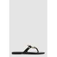 thumbnail image 2 of Women's Metallic Geometric Pendant Studded Thong Sandals, 2 of 3