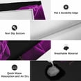 thumbnail image 6 of Purple Rose Outdoor Rug for Patio/Deck/Porch, Non-Slip Large Area Rug 4 x 6 Ft, Vintage Abstract Garden Flower Floral Black Indoor Outdoor Rugs Washable Area Rugs, Camping Rug Carpet Runner, 6 of 8