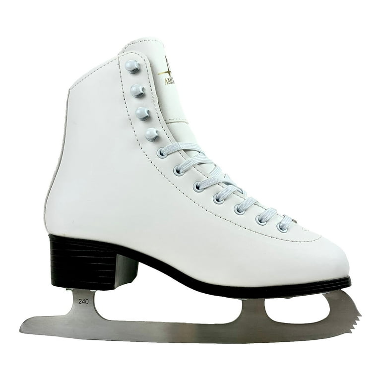 Women s American Leather Lined Figure Skate Walmart