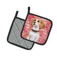 thumbnail image 2 of Carolines Treasures BB9773PTHD Beagle Love Paire de Porte-Pots, 2 of 3