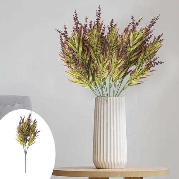 Simulation 7 Fork Lavenders Holiday Party And Everyday Decorative Ornaments Indoor Flower Accessories Artificial Lavenders Home Decoration