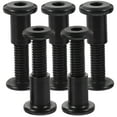 thumbnail image 1 of 5 Sets M6x25 Binding Screws Bolt Caps Nuts Countersunk Barrel Nut Connectors, 1 of 9